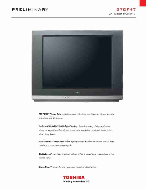 Toshiba CRT Television 27DF47-page_pdf